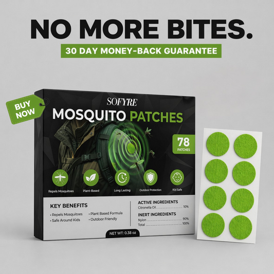 Natural Mosquito Repellent Patches (78-Pack)
