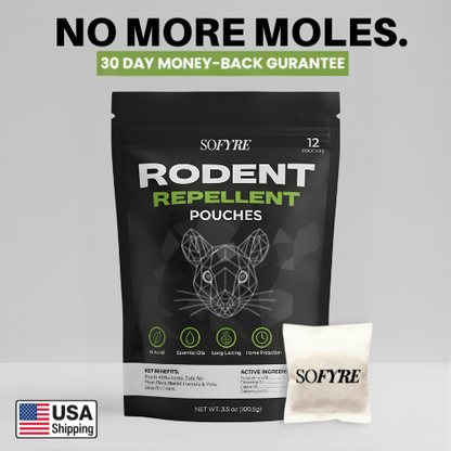 Mole Repellent Pouches